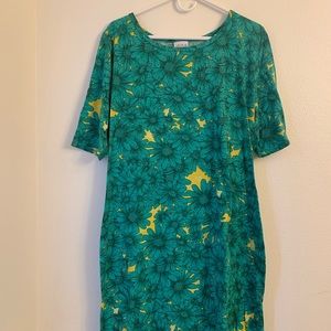 3XL Floral Lularoe Julia EUC